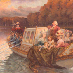 Art : le canot de plaisance de Marie-Antoinette.