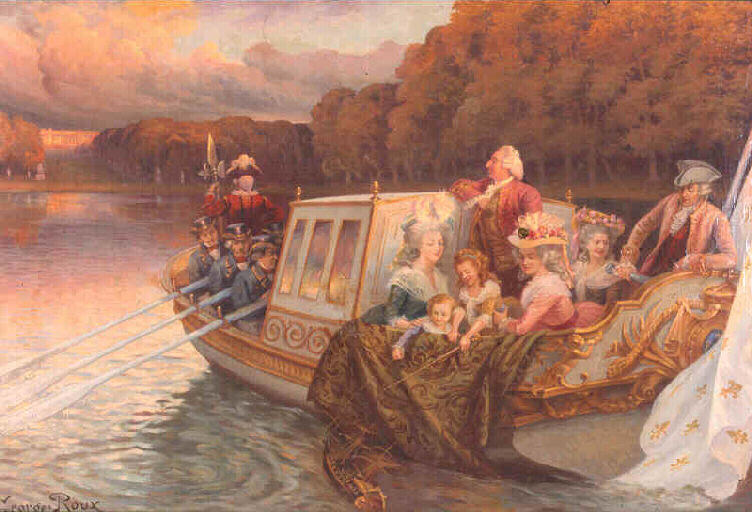 Art : le canot de plaisance de Marie-Antoinette.