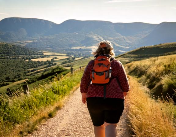 voyage de compostelle personne ronde