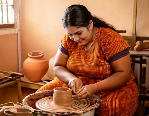 poterie femme