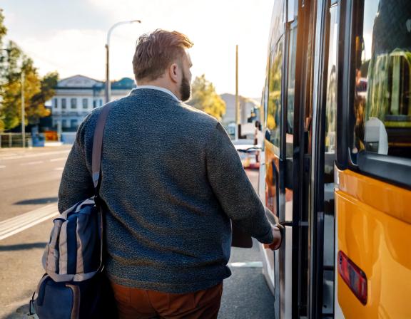 prendre le bus gros