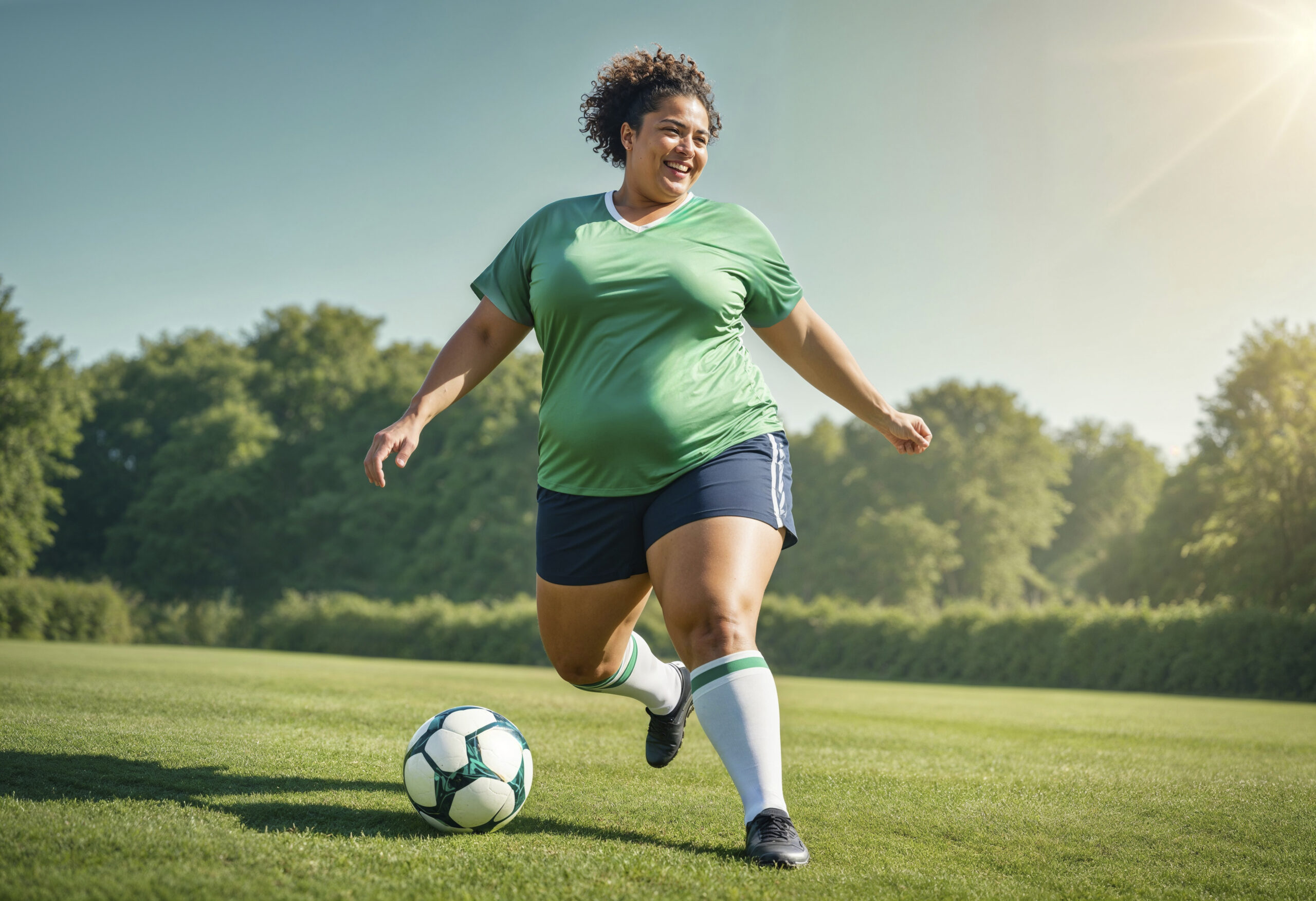 Jouer au foot quand on est une femme ronde : osez le terrain avec fierté !