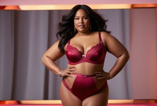 Lingerie grande taille pour la Saint-Valentin