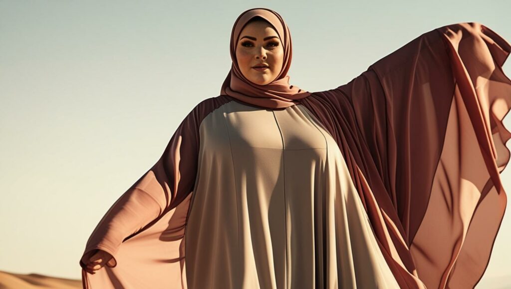 abaya femme ronde