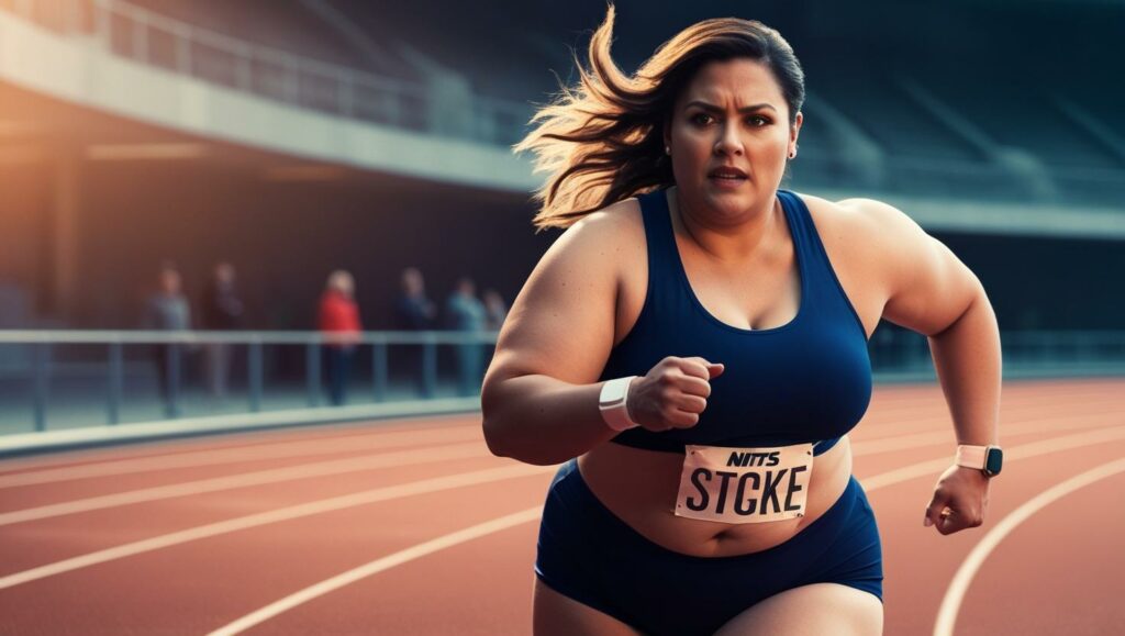 althlétisme pour femme ronde