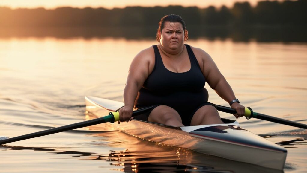 aviron pour les femmes rondes