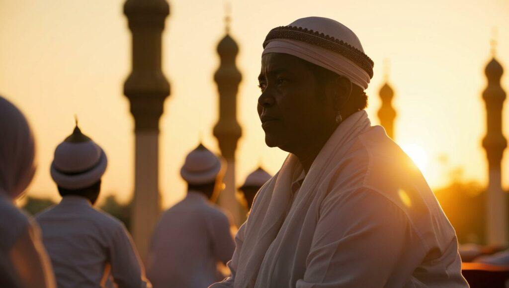 homme obèse qui fait le ramadan